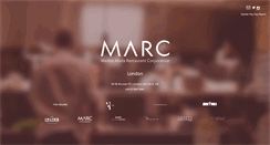 Desktop Screenshot of marcrestaurants.com